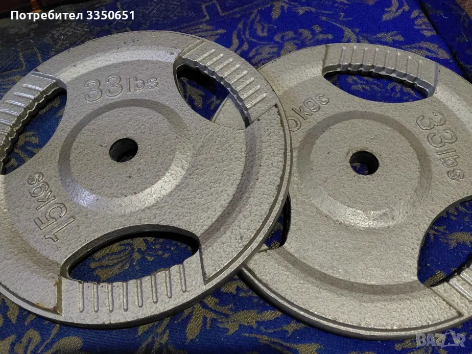 Олимпийски лост с тежести, снимка 1