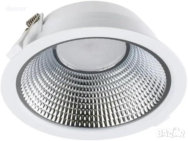 Bright Source LED вградена лампа, 10w/15w и 20w/30w превключваем, IP44, 150mm изрез, снимка 1