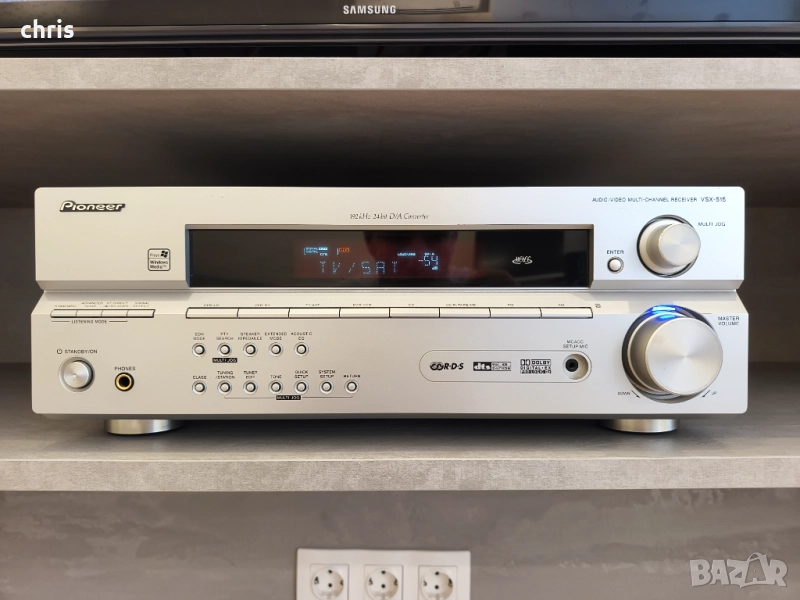 Pioneer VSX-515 ресивър 7.1 пълен комплект, снимка 1