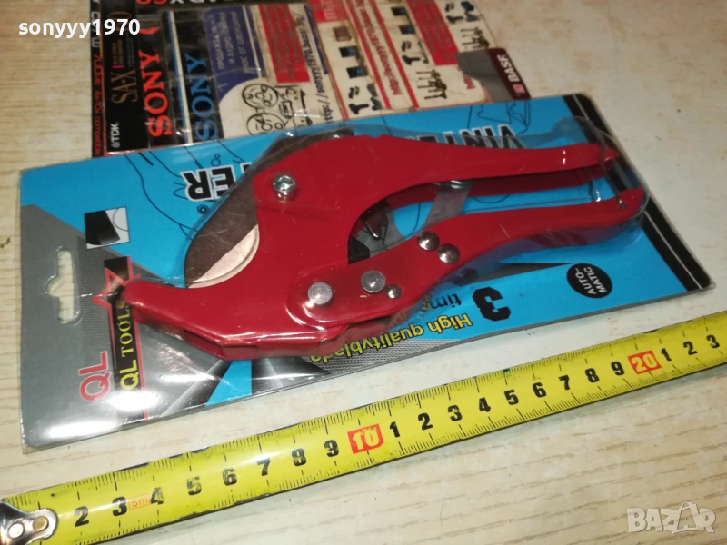 НОЖИЦИ ЗА ПВЦ ТРЪБИ ЗА ВИК 1710251609, снимка 1