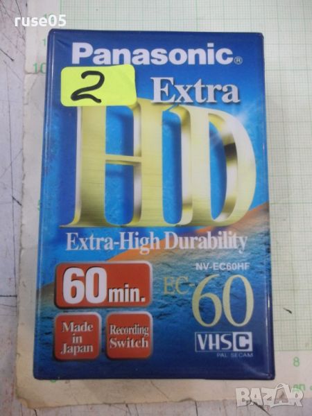 Видеокасета "Panasonic - HD Extra EC-60" нова, снимка 1