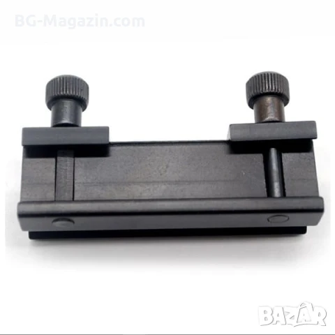 Повдигащ адаптер пикатини стойка уивър база за ловна въздушна пушка еърсофт оръжие сачми гладкоцевна, снимка 7 - Оборудване и аксесоари за оръжия - 51092292