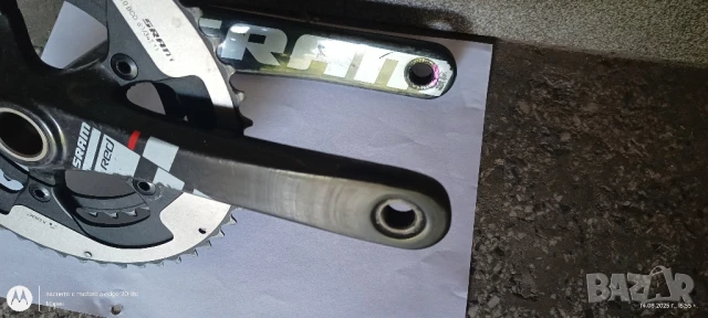 Курбели Sram red 170 мм рамо 50/34, снимка 2 - Части за велосипеди - 51367103