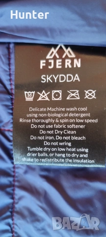 Чисто Ново Преходно яке FJERN Skydda Insulated Jacket (Rust/Navy), снимка 5 - Спортни дрехи, екипи - 53040542