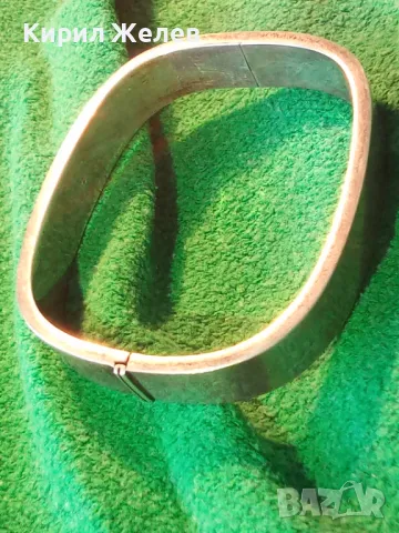 КЛАСИЧЕСКА РЕТРО АРТ СТИЛ СРЕБЪРНА ГРИВНА СРЕБРО 925 СТАРА МАЙСТОРСКА РЪЧНА ИЗРАБОТКА 42361, снимка 16 - Гривни - 48485863