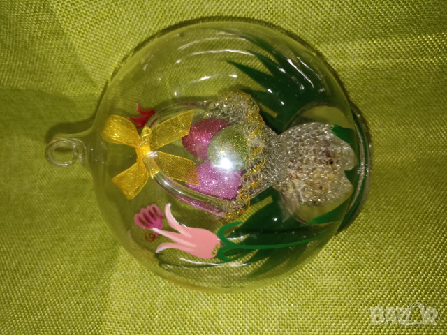 Великденска   стъклена топка/ глобус , снимка 8 - Други - 45071409