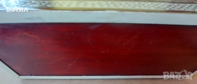 Стара дървена кутия за бижута седеф Интарзия, снимка 2 - Антикварни и старинни предмети - 50894011