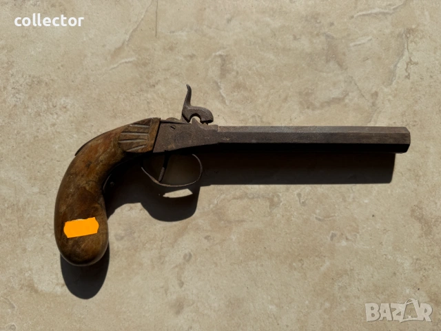 Капсулен предно пълнещ пистолет / пищов. №7913, снимка 3 - Антикварни и старинни предмети - 53680018