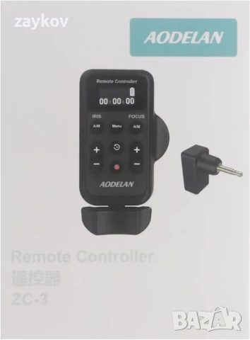 Безжичен контролер за мащабиране Lanc за видеокамера, снимка 4 - Друга електроника - 50498519