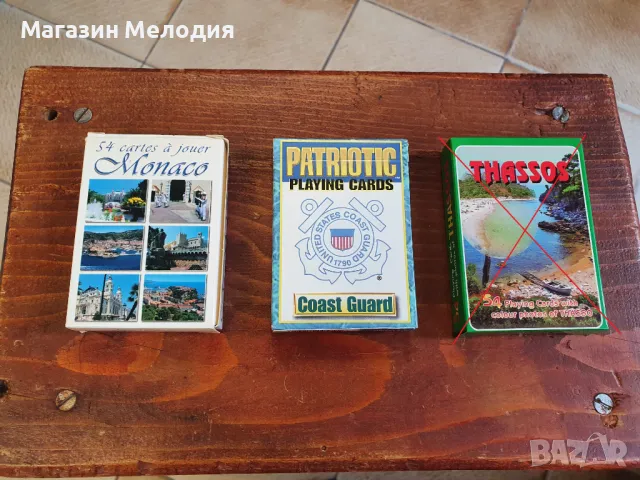 Тематични карти за игра. Monaco, Patriotic, Thassos По 10лв./бр., снимка 2 - Карти за игра - 44974310