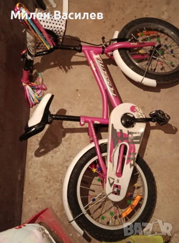 Детско Колело с помощни гуми , снимка 5 - Детски велосипеди, триколки и коли - 53889174