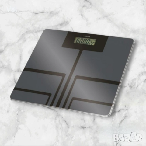 Кантар за тегло дигитален Rosberg, батерия (не е вкл.), LCDекран, 180кг., 2 ГОДИНИ ГАРАНЦИЯ, снимка 3 - Електронни везни - 53850182