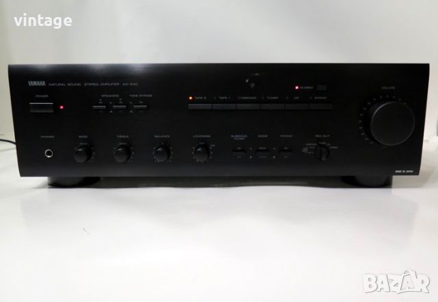 Yamaha AX-540 Stereo Integrated Amplifier, снимка 1 - Ресийвъри, усилватели, смесителни пултове - 45791030