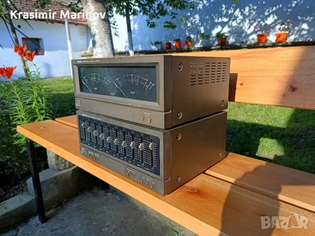 Hitachi HMA-G2&Hitachi HGE-G2 *Стъпало и еквалайзер*, снимка 2 - Ресийвъри, усилватели, смесителни пултове - 50448490