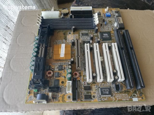 Дънна платка Gigabyte GA-6VA REV 3.0 Slot1 +RAM, снимка 2 - Дънни платки - 46722725