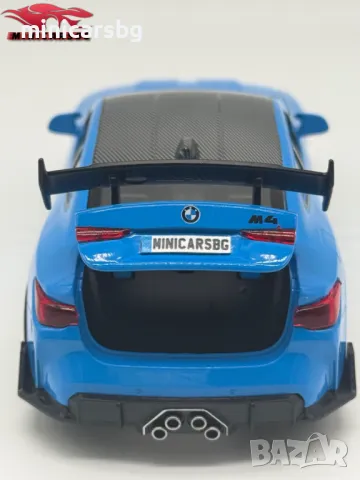 Метална количка: BMW M4, снимка 10 - Колекции - 50243107