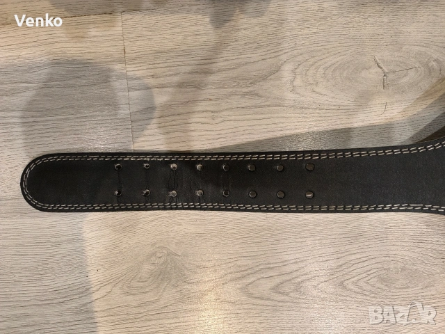 Естествен кожен колан за вдигане на тежести, снимка 4 - Спортна екипировка - 54057977