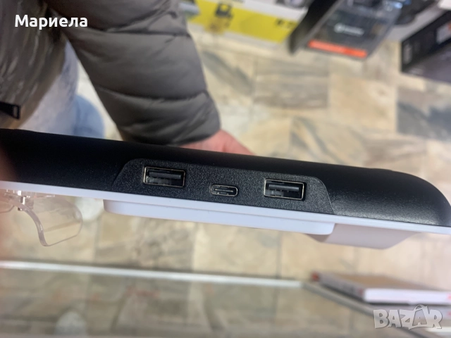 Охлаждаща станция за зареждане PS5/PS5 Slim/PS портал / Мултифункционална, поддръжка за слушалки, снимка 7 - Аксесоари - 52398260