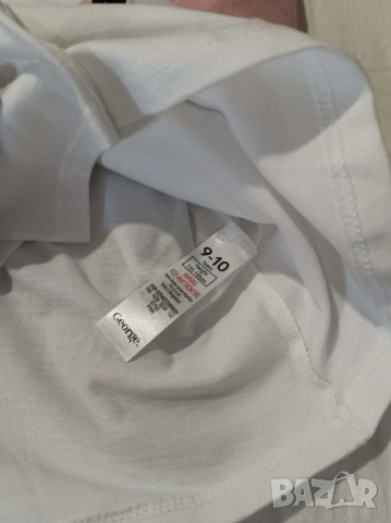 Комплект 3 английски памучни блузи George 9-10 г. дълъг ръкав, снимка 4 - Детски Блузи и туники - 53800163