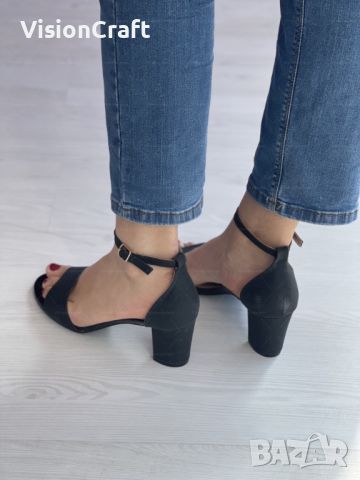 Стъпка в Стила: Стилни дамски сандали с ток за модерна жена, снимка 1 - Сандали - 45217510