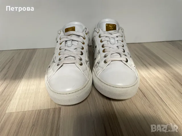 MCM мъжки кожени обувки 42 Оригинал, снимка 3 - Маратонки - 49929980