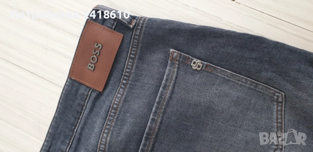 Hugo Boss Delaware Slim Fit  Mens Size 33/34 ОРИГИНАЛ Мъжки Дънки!, снимка 7 - Дънки - 51797477