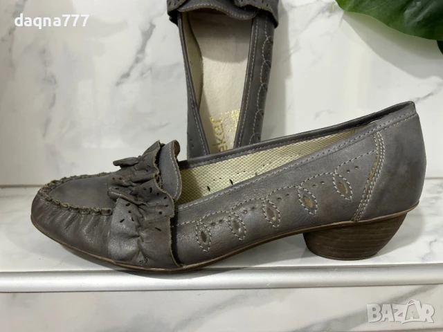 Rieker Антистрес обувки естествена кожа, снимка 12 - Дамски ежедневни обувки - 50981086