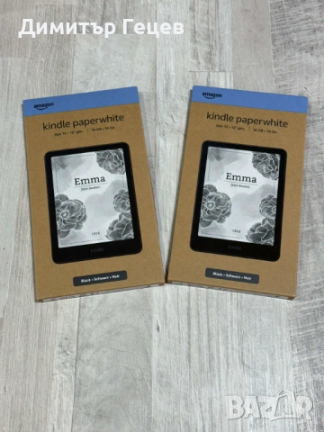 Kindle Paperwhite 12, 7" 16gb, *НОВИ* *Без Реклами*