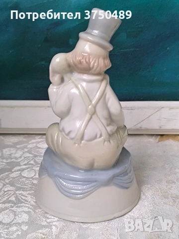 порцеланова фигурка на клоун, снимка 3 - Антикварни и старинни предмети - 53457238