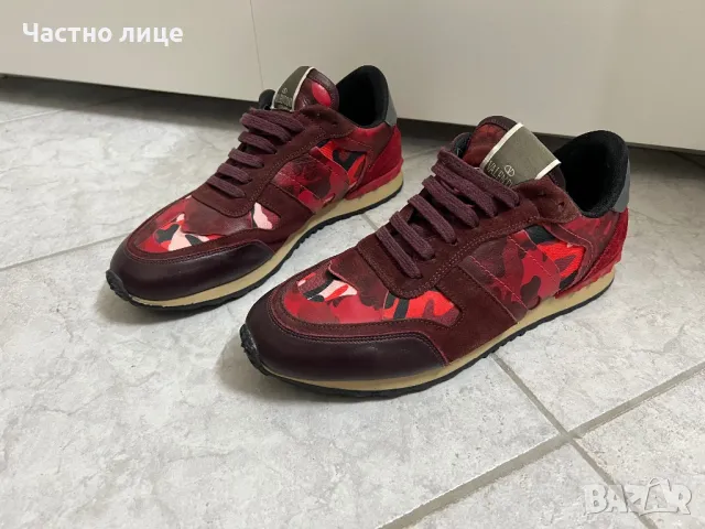Мъжки обувки Valentino Garavani камуфлаж, снимка 2 - Спортно елегантни обувки - 49249749