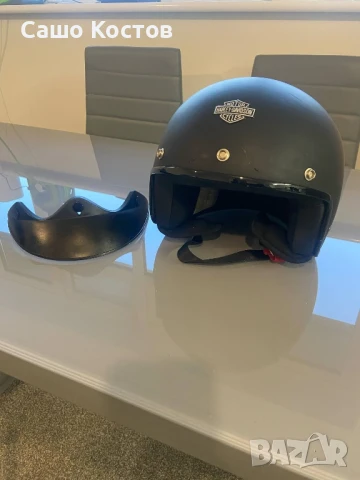 3 броя Каски Harley-Davidson , Ръкавици , Кърпа за глава., снимка 9 - Фен артикули - 50461482