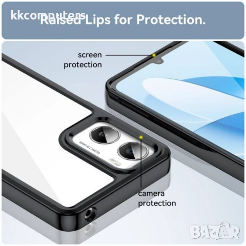 Удароустойчив Калъф (TPU + Акрил) за Motorola Moto G06 4G / Moto G06 Power 4G- Airbag технология, вк, снимка 9 - Калъфи, кейсове - 52720985