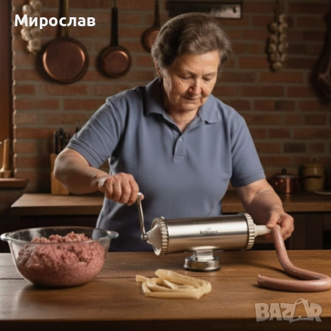 Пълначка за колбаси Bohmann BH 02-750 – Стабилна, удобна и идеална за домашни наденици, снимка 5 - Други стоки за дома - 52546865