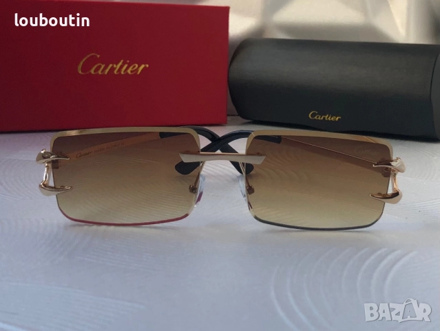 Cartier мъжки дамски слънчеви очила 2 цвята унисекс, снимка 7 - Слънчеви и диоптрични очила - 52915530