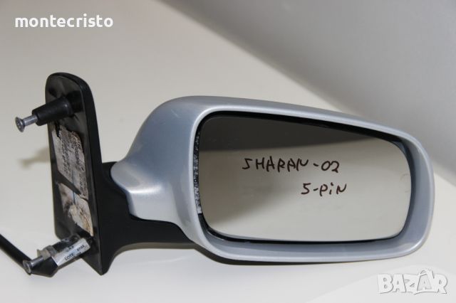 Дясно електрическо огледало VW Sharan (2000-2004г.) 5 пина / 7M3857508J , снимка 1 - Части - 46467165