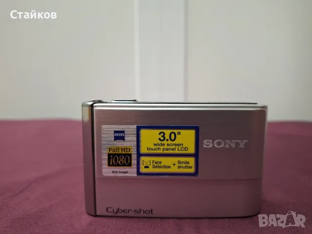 Sony Cybershot DSC-T70 8.1MP цифров фотоапарат,3Xоптичен зуум,тъчскрийн дисплей, снимка 1 - Фотоапарати - 48098954