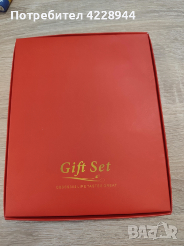 🎄 Коледен комплект лъжички и вилички 4 броя – в подаръчна кутия, снимка 6 - Прибори за хранене, готвене и сервиране - 51975116