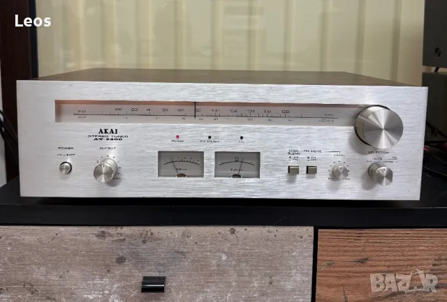 💥Ретро тунер Akai AT-2400 FM AM -  1977 - 1979 - Made in Japan💥, снимка 4 - Аудиосистеми - 49439317