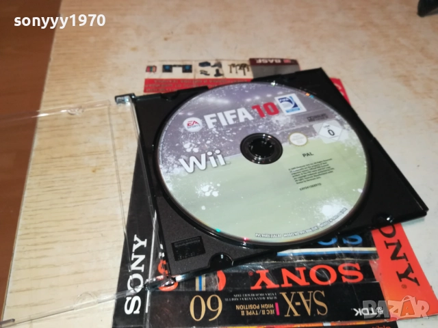 NINTENDO WII FIFA 10 GAME 0211250830, снимка 3 - Игри за Nintendo - 52260863