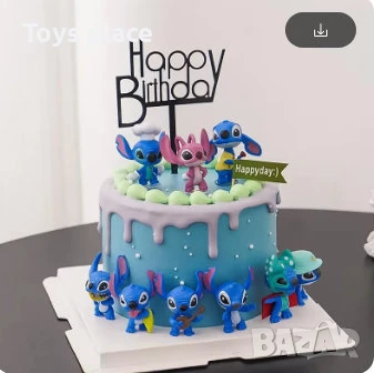 Комплект фигурки Лило и Стич Lilo and Stitch , снимка 6 - Фигурки - 50753084