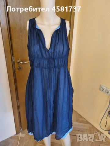 Копринена рокля Stefanel, размер L