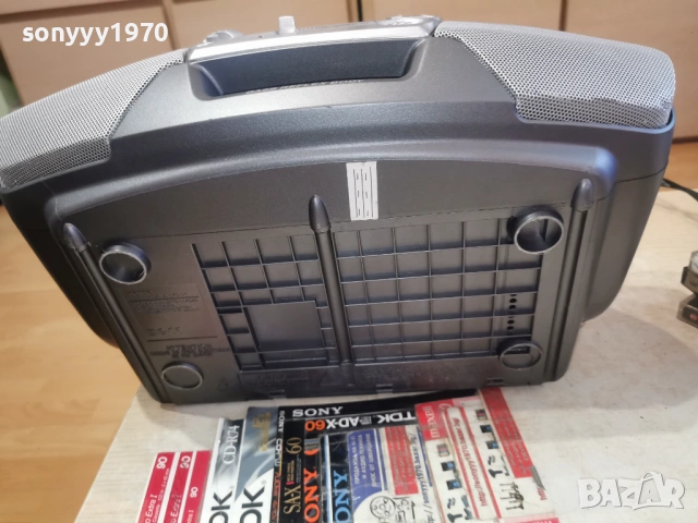 SONY CFD-V7 CD DECK RADIO 0803261921LCHERY1, снимка 14 - Радиокасетофони, транзистори - 53758246