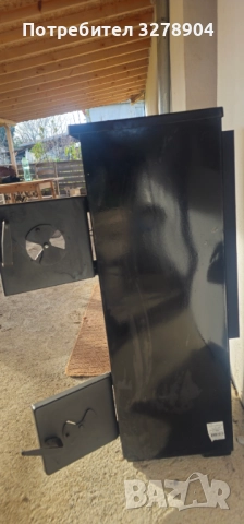 Продавам метална камина/печка на дърва „ЗВЕЗДА – Перник“  обл. Ямбол  , снимка 2 - Камини - 52866213