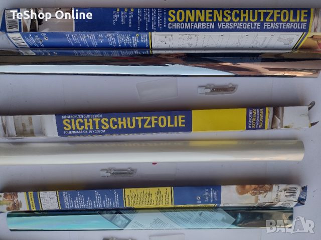 Слънцезащитно фолио за прозорци в бяло,сиво или синьо-зелено, снимка 5 - Други - 46435375