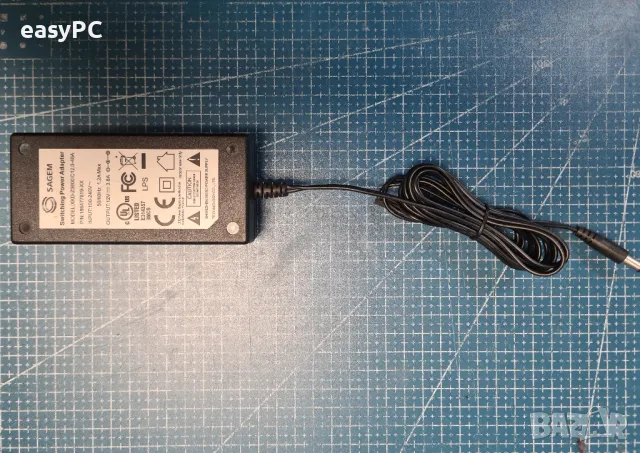 Оригинален захранващ адаптер SAGEM XKD-Z3800IC12.048A 12V 3.8A, снимка 2 - Друга електроника - 49619528