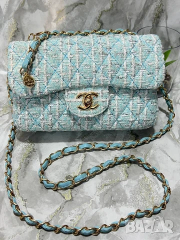 чанти chanel 21х12см букле , снимка 17 - Чанти - 50738158