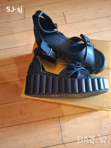 НОВИ Дамски сандали 38 момер, снимка 6 - Сандали - 54082469