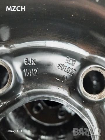 тенекиени джанти с гуми летни , снимка 7 - Гуми и джанти - 54059866