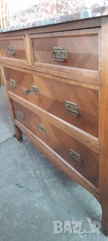 Антикварен тоалетен шкаф №70, снимка 10 - Шкафове - 52232511