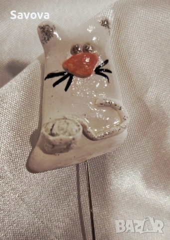 Брошки Котки, снимка 3 - Подаръци за жени - 53036976